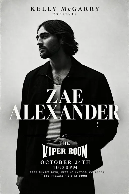 Zae Alexander at The Viper Room