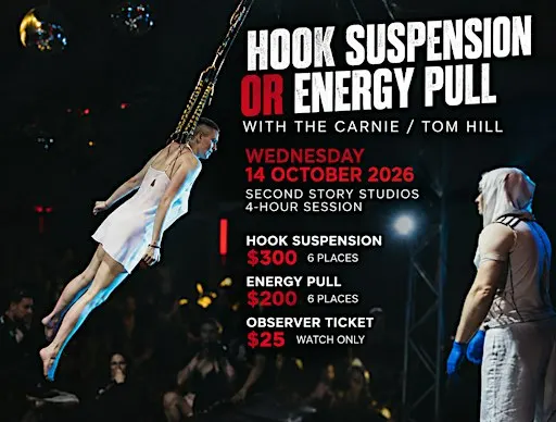 HOOK SUSPENSION & ENERGY PULL WITH THE CARNIE / TOM HILL