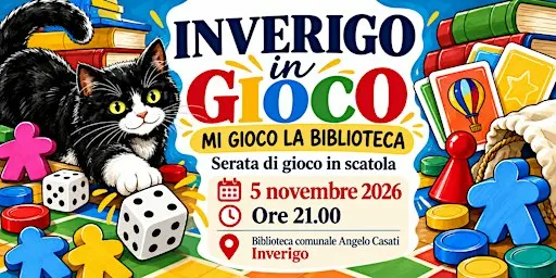 INVERIGO IN GIOCO: mi gioco la biblioteca