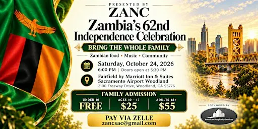 Zambia’s 62nd Independence Celebration