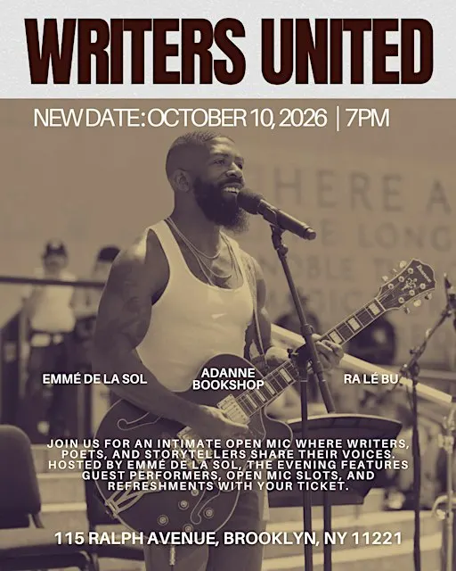Writers United Open Mic + Storytelling