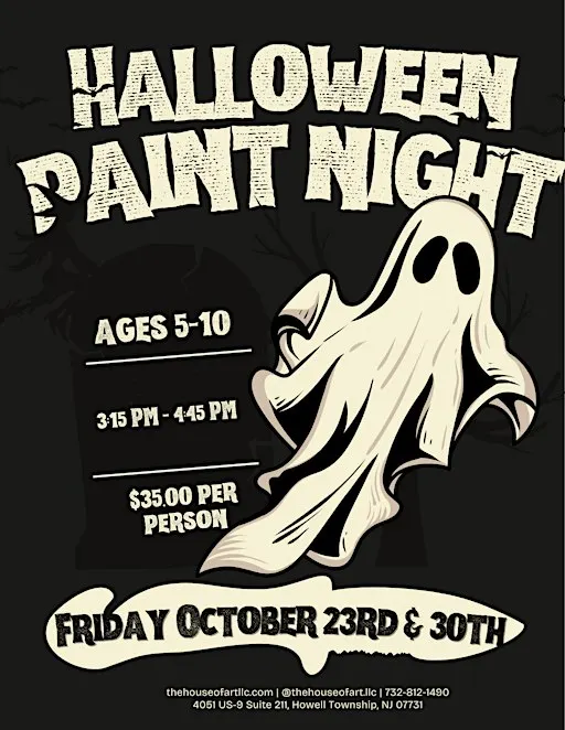 Halloween Paint Night