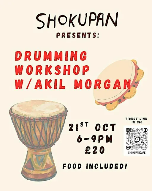 Shokupan Presents : Drumming Workshop w/ Akil Morgan