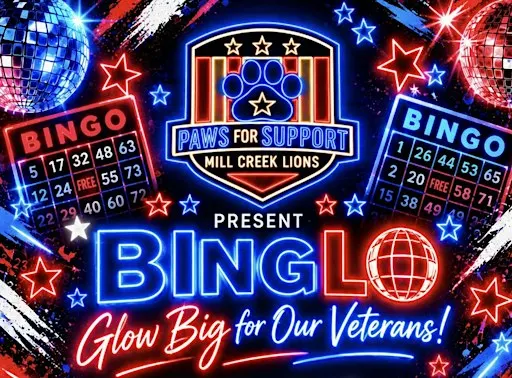 BINGLO! a glow bingo event to benefit Lions Paws for Support