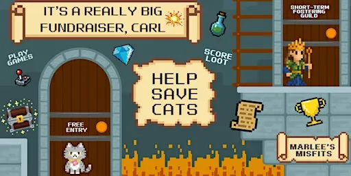 IT’S A REALLY BIG FUNDRAISER, CARL
