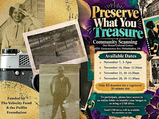 Preserve What You Treasure: Community Scanning & Photography Days