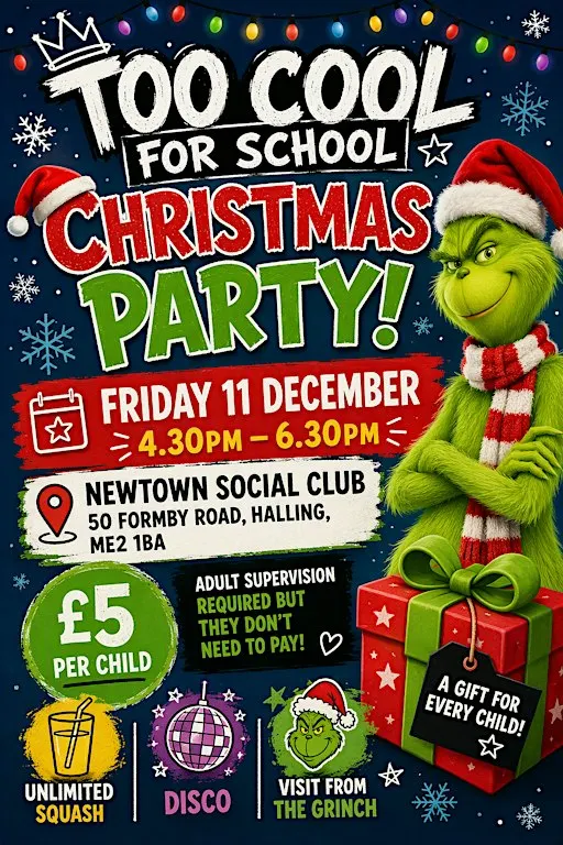 Too Cool For School: Christmas Party