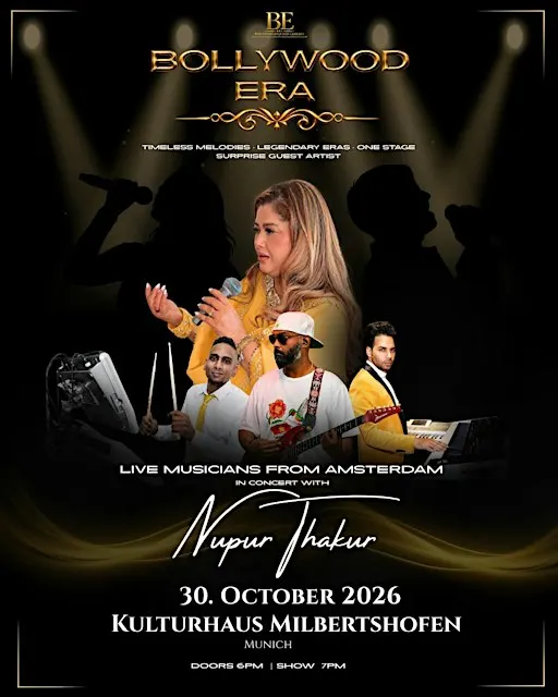 Bollywood Era – Live Bollywood Concert in Munich 2026