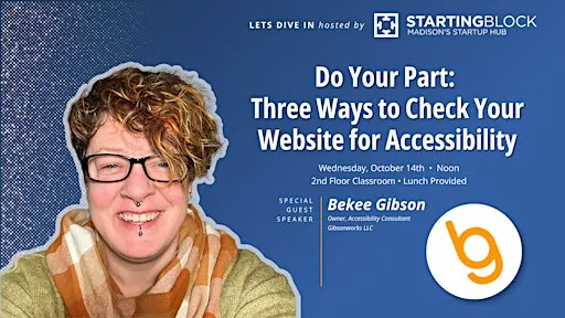 StartingBlock presents Let's Dive In: Website Accessibility