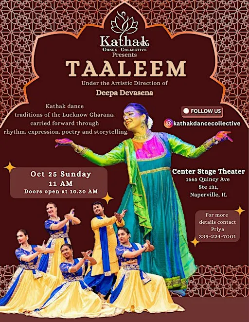 Taaleem - Presented by Kathak Dance Collective!