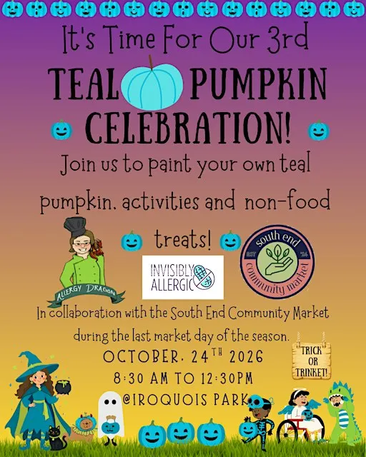 Our 3rd Annual Teal Pumpkin Celebration & Harvest Festival