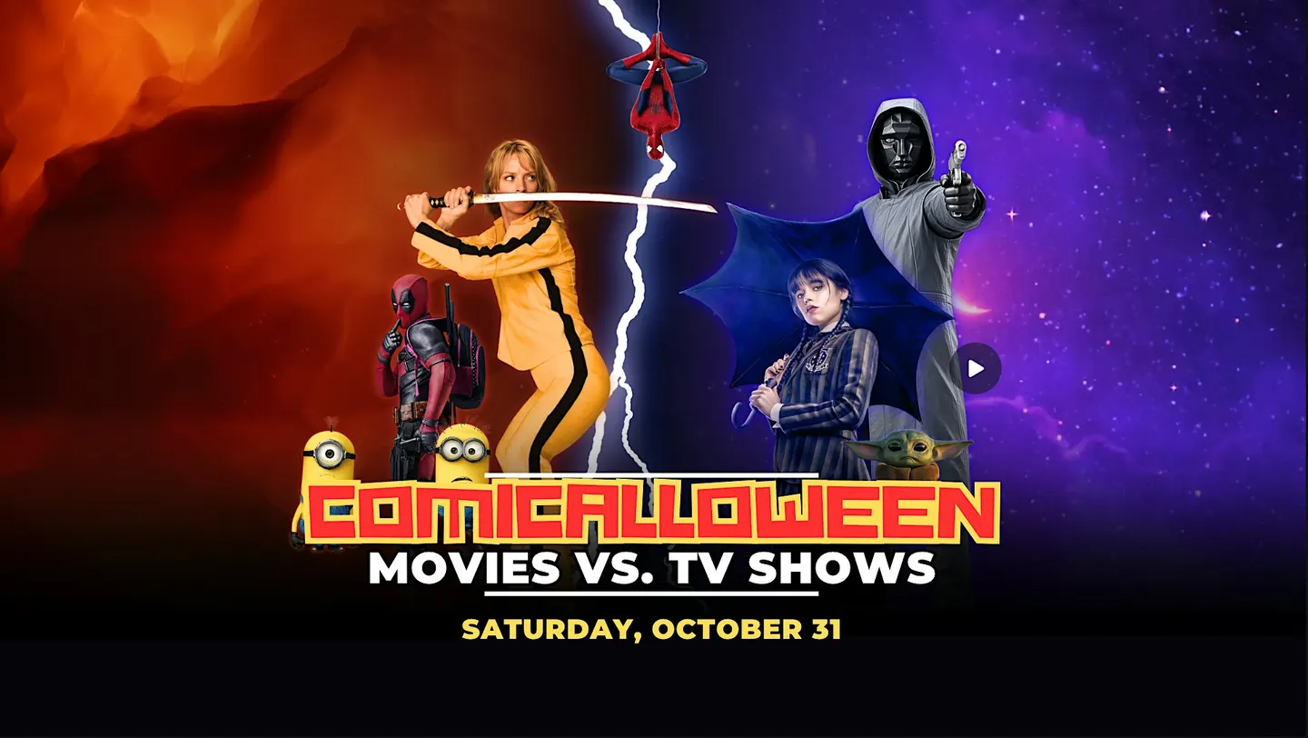 Itaewon's Biggest Halloween Party 2026 | Comicalloween: Movies vs. TV Shows