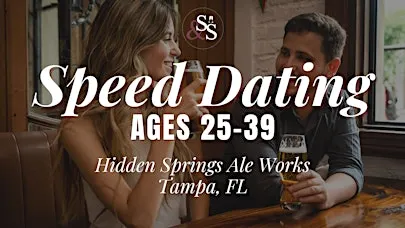 Speed Dating Ages 25-39 in Tampa, FL at Hidden Springs Ale Works