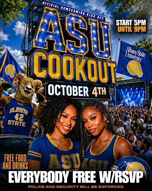 ASU COOKOUT OFFICIAL HOMECOMING KICK OFF