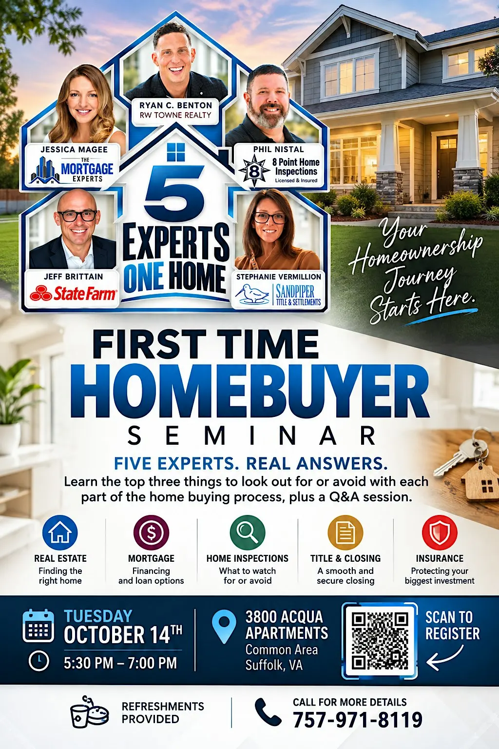 First Time Home Buyer Seminar - Free!