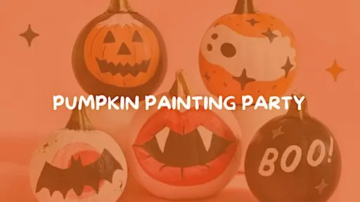Paint & Connect: Pumpkin Painting Party (only for women)