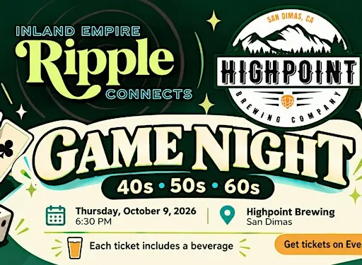 GAME NIGHT SAN DIMAS - AGES 40s, 50s, 60s