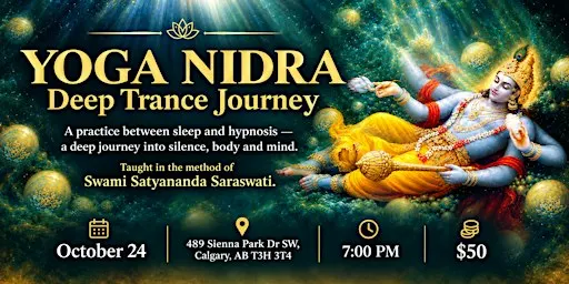 Yoga Nidra in Calgary: Deep Relaxation & Guided Trance Journey