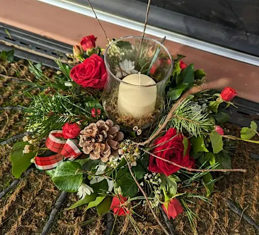Christmas Table Centre Workshop at Buds 2 Blooms!