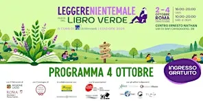 Leggere Niente Male - Festa del Libro Verde - TERZA giornata