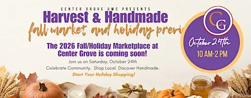 Harvest & Homemade at Center Grove | Fall MarketPlace