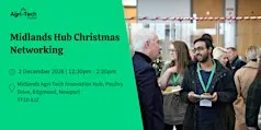 Christmas Networking at the UK Agri-Tech Centre Midlands Hub