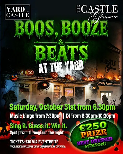 Boos, Booze & Beats at The Yard