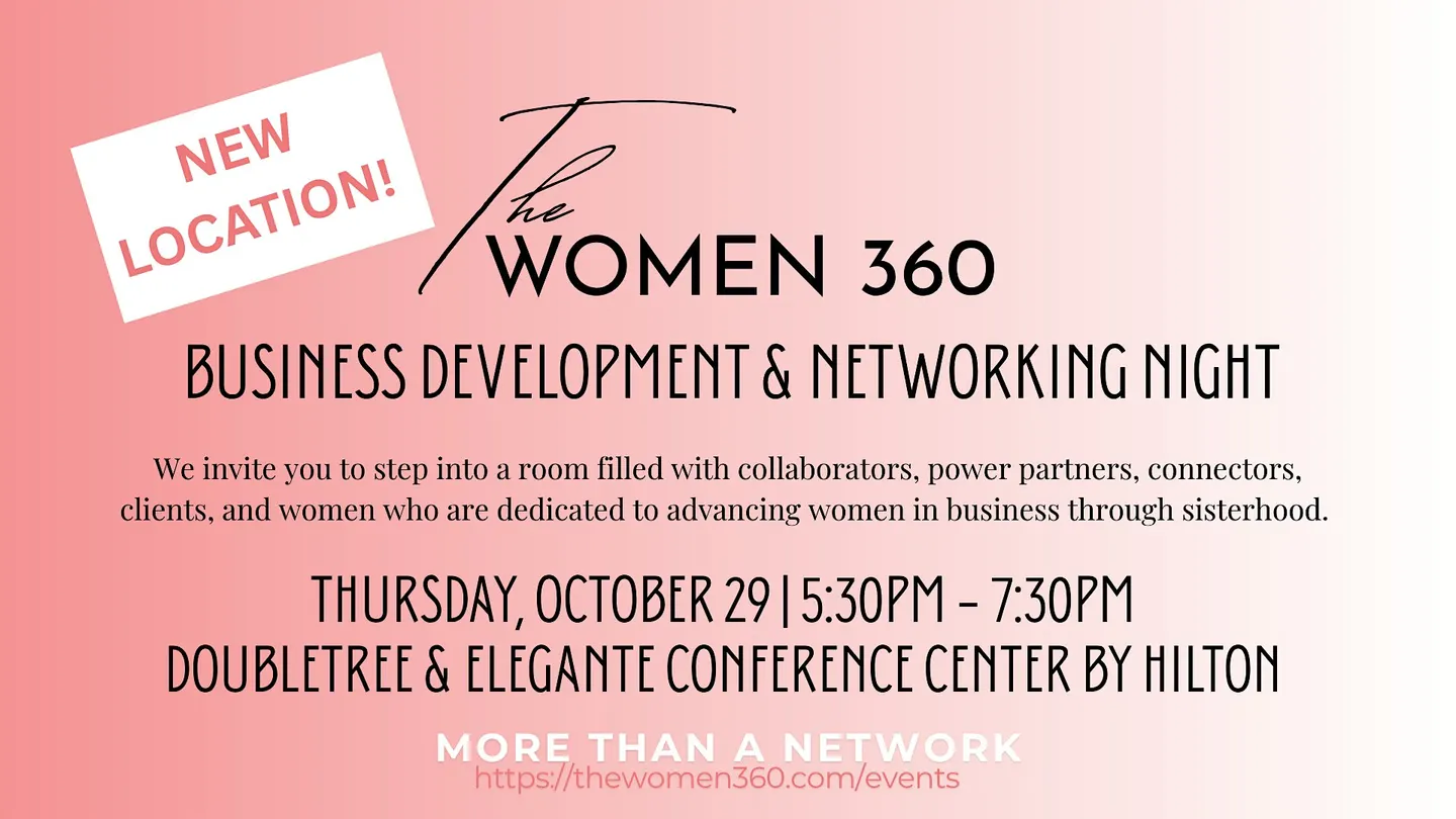 The Women 360 Networking and Business Development Event