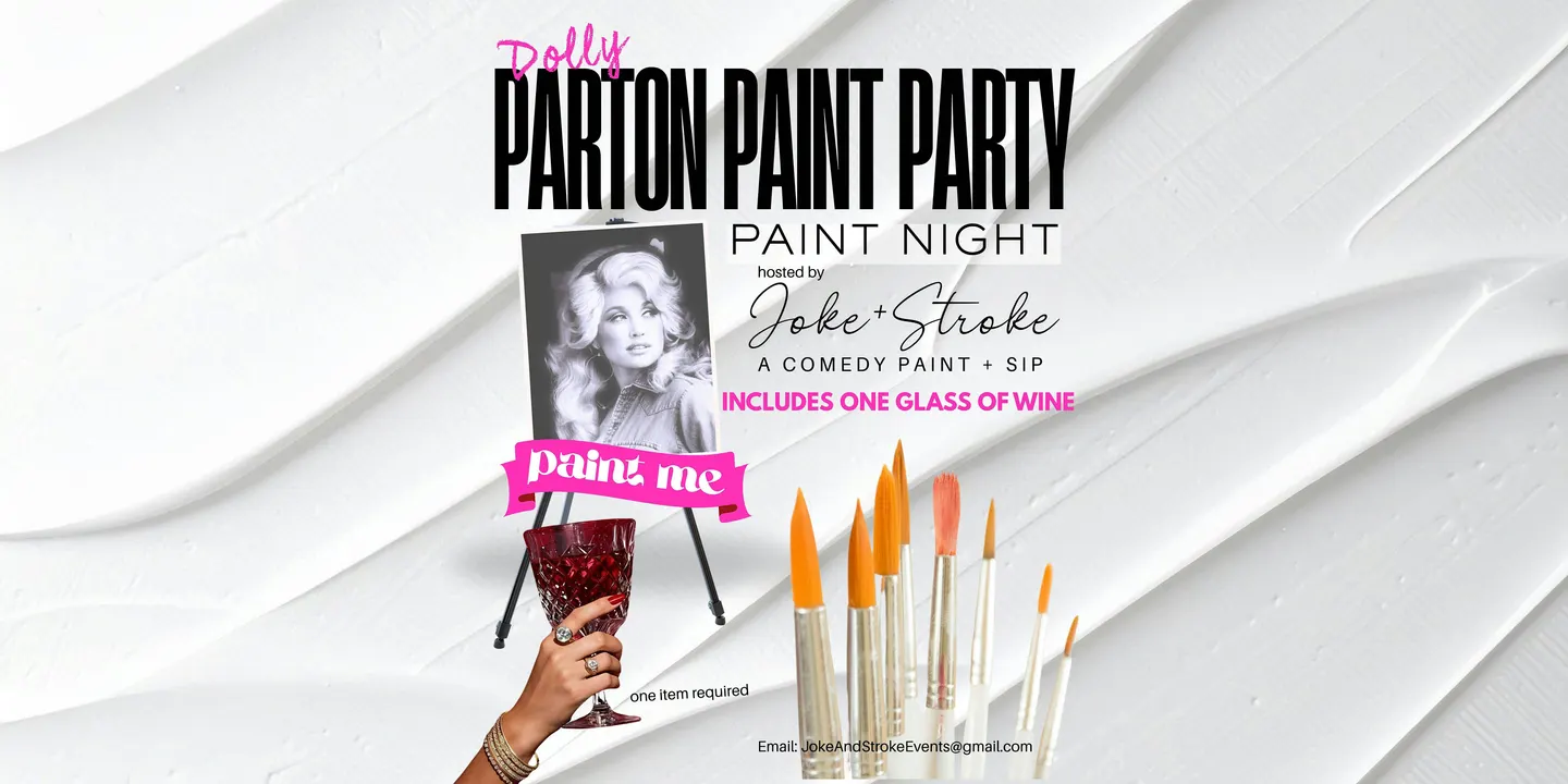 Dolly Parton Paint Party and Comedy Night