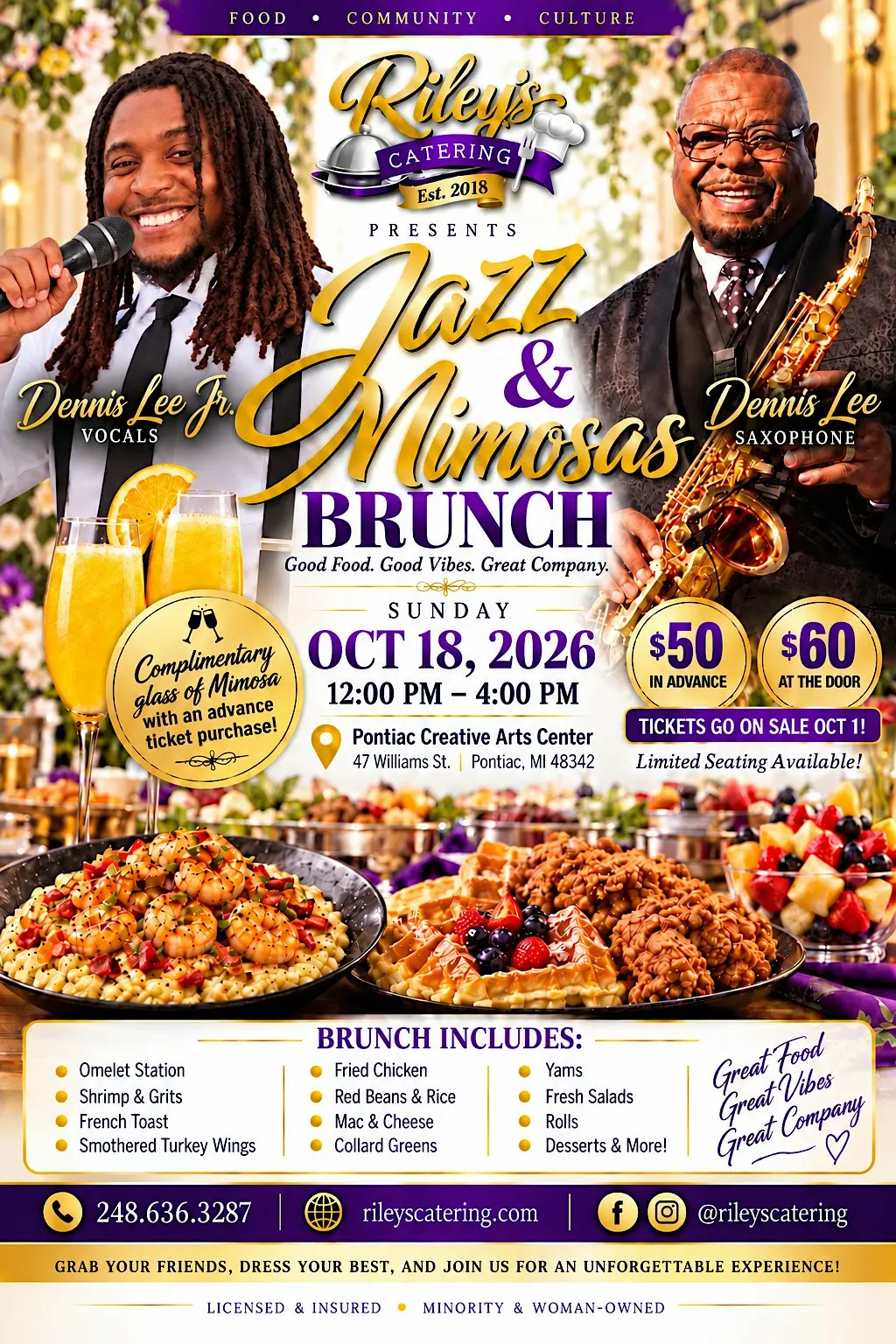 JAZZ & MIMOSA BRUNCH