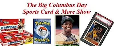 Big Columbus Day Sports Card & Autograph Show