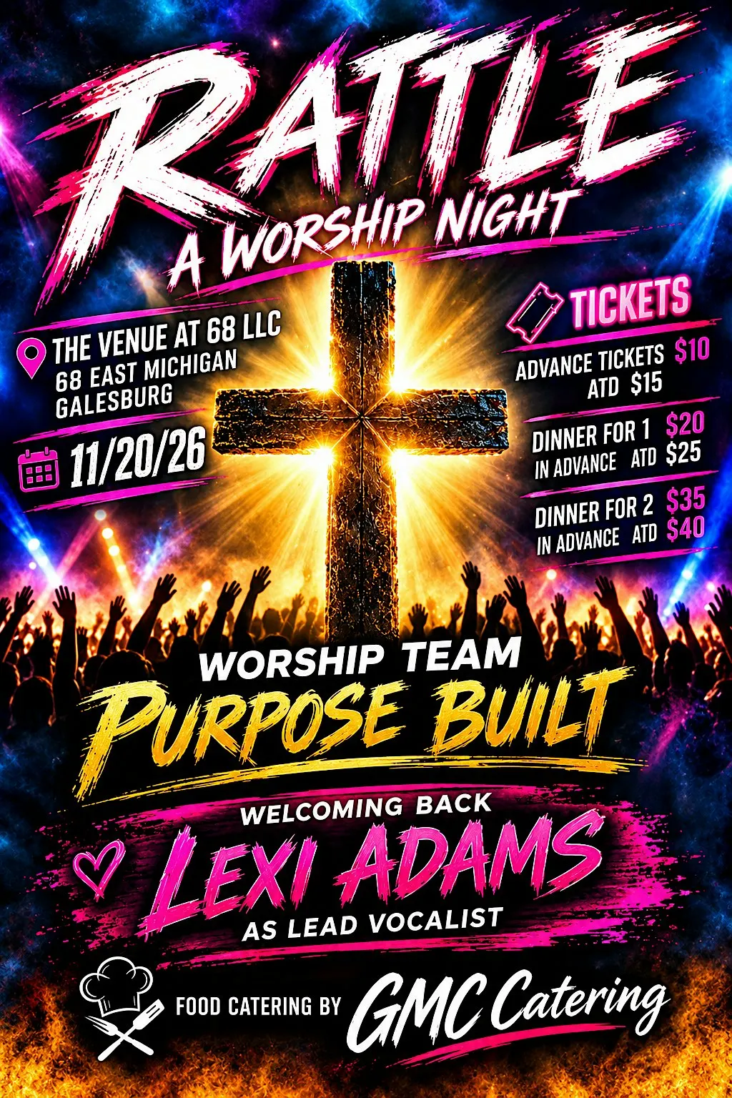 Rattle, a Worship event