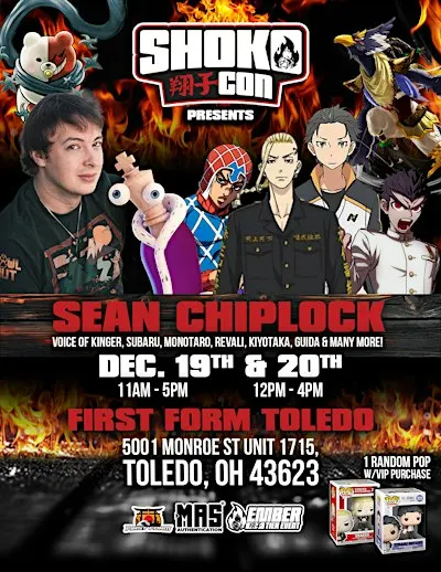 Shokocon Presents First Form Signing Event with Sean Chiplock