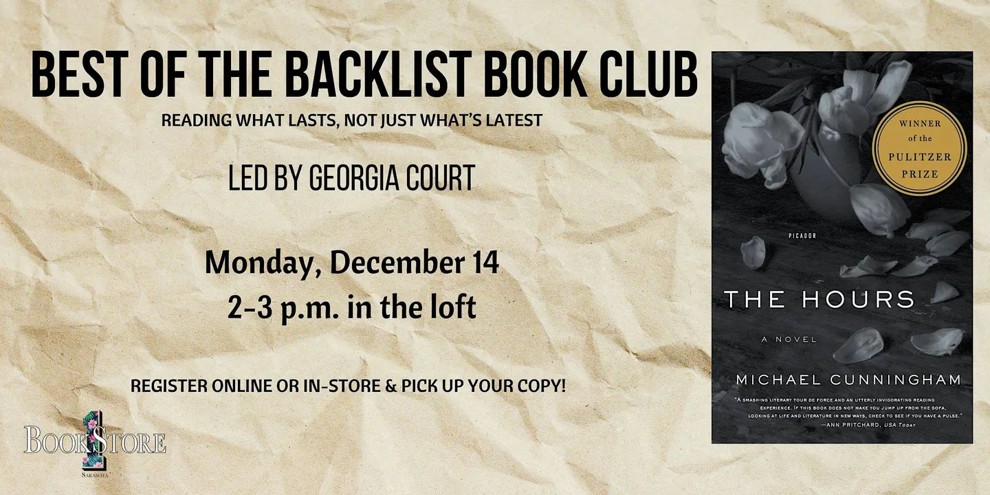 Best of the Backlist Book Club: "The Hours" by Michael Cunningham