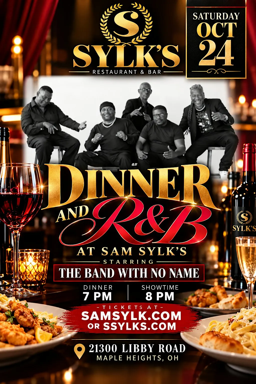 Dinner & R&B "Starring Band With No Name"