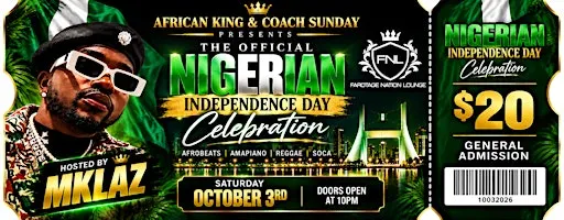 The official Nigeria Independence Day Celebration in Raleigh, NC
