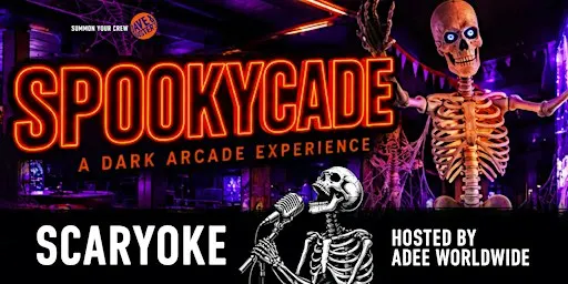 SCARYOKE with Host/Comic ADEE WORLDWIDE