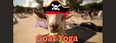 Costumed Goat Yoga Cannonsburg