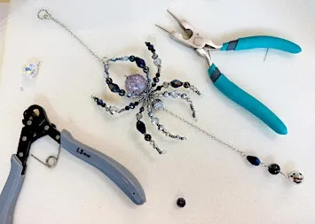 Beaded Spider Suncatchers