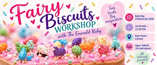 Create, Relax & Connect: Fairy Biscuits with The Emerald Ruby