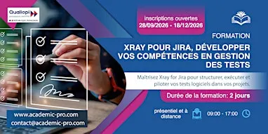 Formation Xray pour Jira, développer vos compétences en gestion des tests