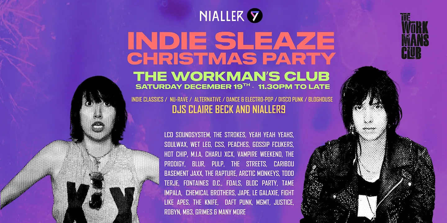 Indie Sleaze Christmas Party! with Claire Beck