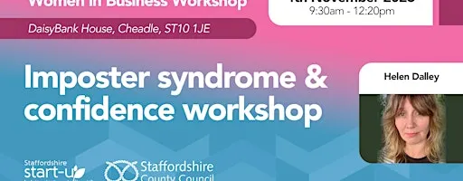 Women in Business Imposter syndrome & Confidence Workshop
