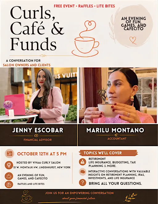 Curls, Cafe & Funds