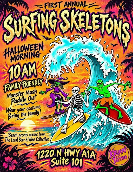 Surfing Skeletons
