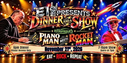 Piano Man Meets Rocket man - Billy Joel & Elton John Tribute