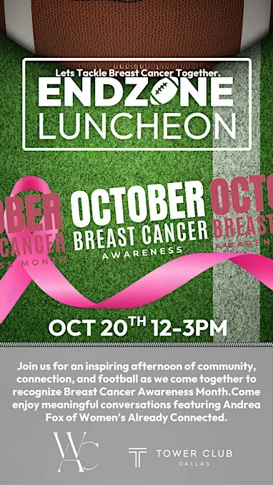 Breast Cancer Awareness Endzone Lunch ft. W.A.C. & Women of TCD Committee
