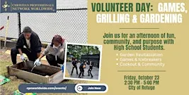 Volunteer: Games, Grilling & Gardening