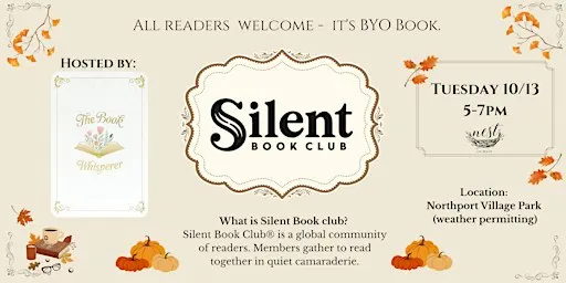 Silent Book Club – Hosted by The Book Whisperer