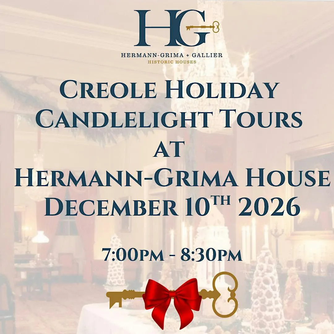 Creole Holiday Candlelight Tours at Hermann-Grima House